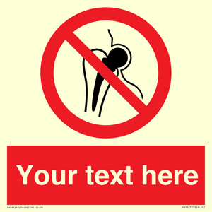 Custom prohibition No metallic implants